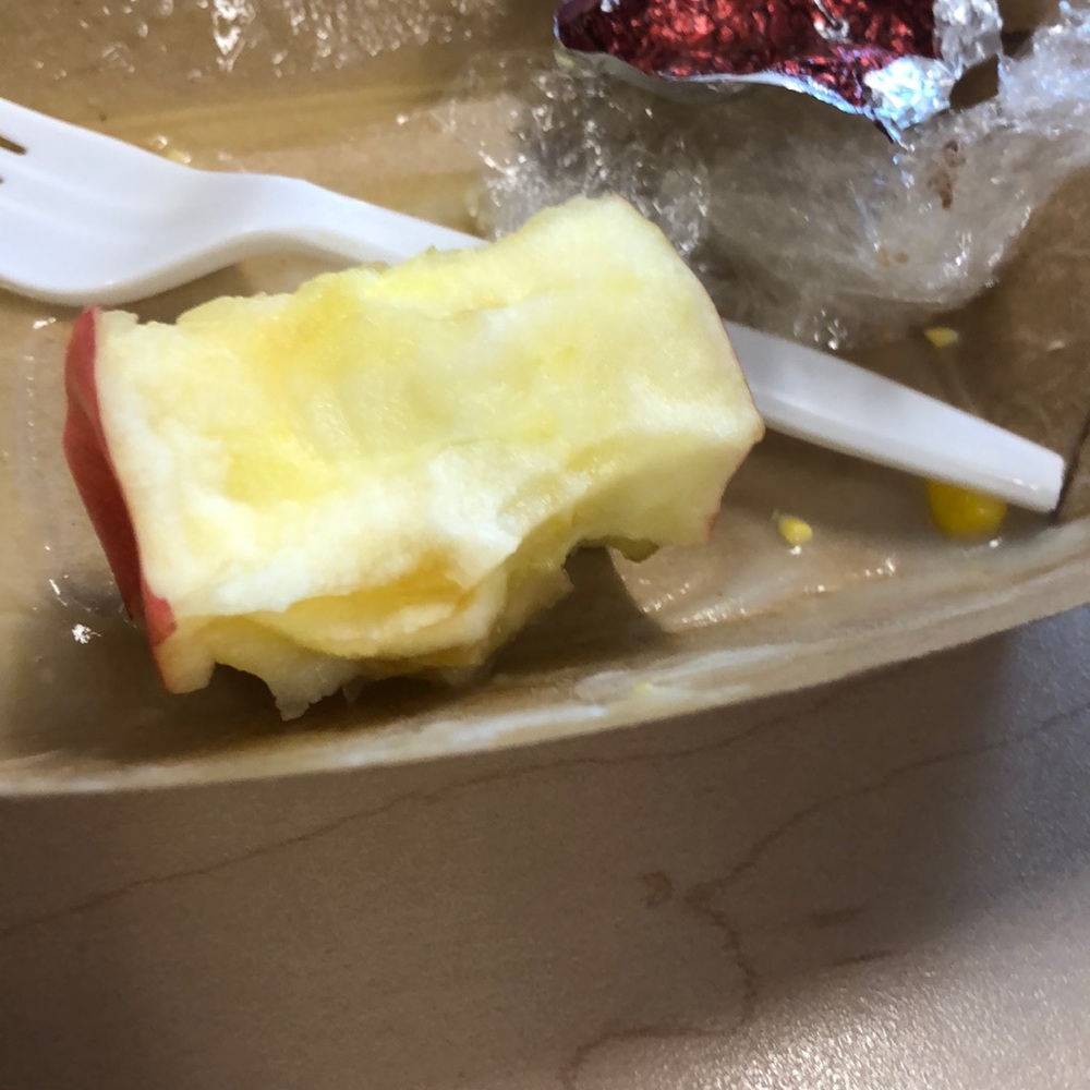An apple